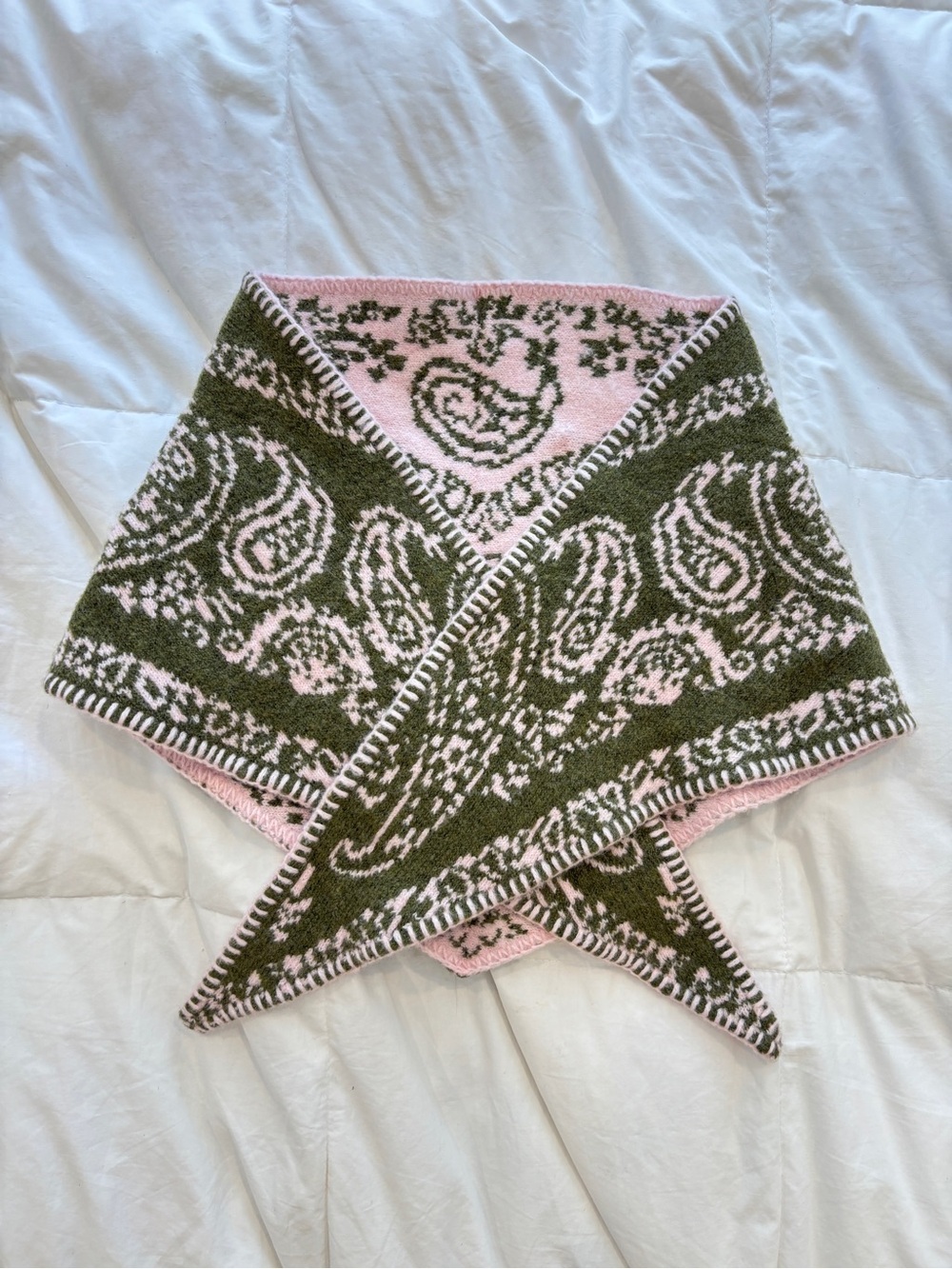 Bandana Neck Tie Scarf - Picture 2 of 5